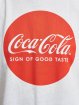Merchcode T-skjorter Coca Cola Round Logo hvit