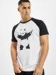 Merchcode T-skjorter Banksy Panda Raglan hvit
