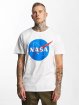 Mister Tee T-Shirt NASA blanc