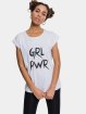 Mister Tee T-Shirt GRL PWR white