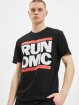 Mister Tee T-Shirty Run DMC Logo czarny
