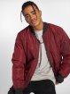 Urban Classics Bomber 2-Tone rouge
