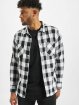 Urban Classics Chemise Checked Flanell blanc