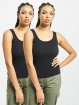 Urban Classics Débardeur 2-Pack Basic noir