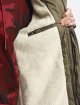 Urban Classics Manteau Heavy Cotton Imitation Fur olive