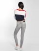Urban Classics Pullover 3-Tone Stripe Cropped blau