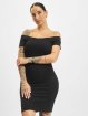 Urban Classics Robe Off Shoulder Rib noir