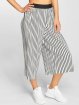 Urban Classics Spodnie wizytowe Stripe Pleated Culotte bialy