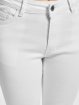 Urban Classics Straight Fit Jeans Ladies Cut Knee white