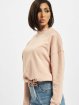 Urban Classics Sweat & Pull Ladies Oversized rose