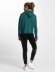 Urban Classics Sweat capuche Ladies Cropped Terry turquoise