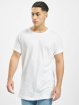 Urban Classics T-paidat Long Shaped Turnup valkoinen