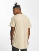 Urban Classics T-Shirt Lace Up Long beige