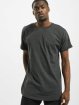 Urban Classics T-Shirt Long Shaped Turnup grau
