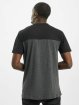 Urban Classics T-Shirt 3-Tone Pocket gris