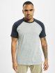 Urban Classics T-Shirt Raglan Contrast gris