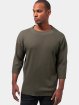 Urban Classics T-Shirt manches longues Thermal Boxy olive