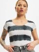 Urban Classics T-Shirt Dip Dye Stripe noir