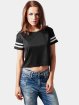 Urban Classics T-Shirt Mesh Short noir