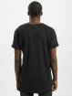 Urban Classics T-Shirt Long Shaped Turnup noir
