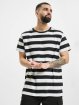 Urban Classics T-Shirt Block Stripe noir