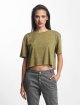 Urban Classics T-Shirt Random Wash Short Oversize olive