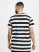 Urban Classics T-Shirt Block Stripe schwarz
