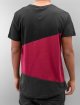 Urban Classics T-Shirty Long Shaped Zig Zag czarny