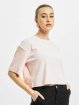 Urban Classics T-Shirty Velvet Short Kimono rózowy