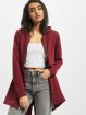 Urban Classics Zip Hoodie Sweat red