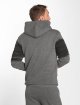 VSCT Clubwear Sweat capuche zippé Oiled gris