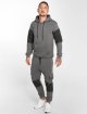 VSCT Clubwear Sweat capuche zippé Oiled gris