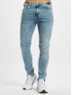 2Y Premium Skinny Jeans Bela blå