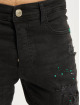2Y Premium Skinny Jeans Lino čern