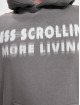 2Y Studios Hupparit Less Scrolling Oversize harmaa