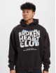 2Y Studios Hupparit Broken Heart Club Oversize musta