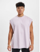 2Y Studios Tanktop Basic Oversize Sleeveless paars