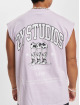 2Y Studios Tanktop Globus Oversize Sleeveless paars