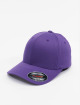 Flexfit Flexfitted Cap Wooly Combed fioletowy