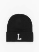 MSTRDS Bonnet L Letter noir