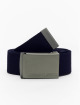 Urban Classics Ceinture Canvas bleu