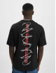 9N1M SENSE Camiseta Barbed Wire negro