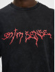 9N1M SENSE Camiseta Goth Washed negro