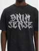 9N1M SENSE Camiseta Washed negro