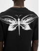 9N1M SENSE Camiseta Butterlfy negro