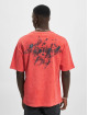 9N1M SENSE T-shirt In Utero Washed röd
