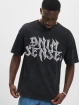 9N1M SENSE t-shirt Washed zwart