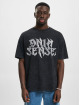 9N1M SENSE t-shirt Washed zwart