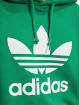 adidas Originals Bluzy z kapturem Trefoil zielony