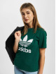 adidas Originals Camiseta Trefoil verde